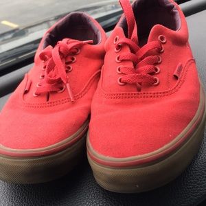 Vans Authentic—Red/Gum